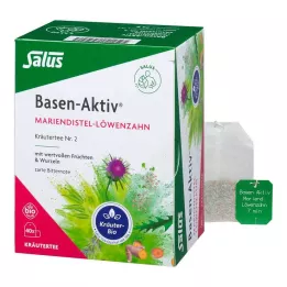 BASEN AKTIV Tisane n°2 Pissenlit bio Salus, 40 sachets