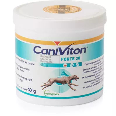 CANIVITON Forte 30 granulés pour chiens, 400 g