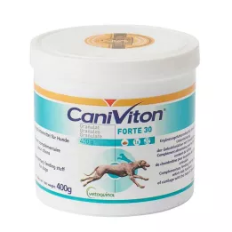 CANIVITON Forte 30 granulés pour chiens, 400 g