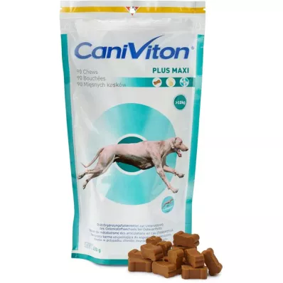 CANIVITON Plus maxi Chews diététique pour chiens, 90 pièces