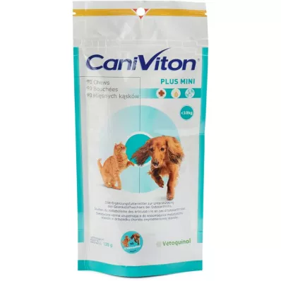 CANIVITON Plus mini Chews diététiques pour chiens/chats, 90 pièces