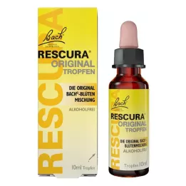 BACHBLÜTEN Gouttes Rescura originales sans alcool, 10 ml