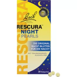 BACHBLÜTEN Original Rescura Night Pearls, 28 pièces