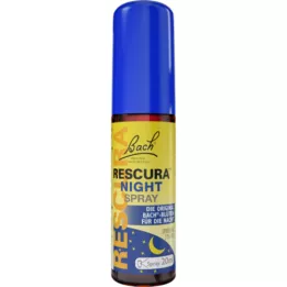 BACHBLÜTEN Original Rescura Night Spray avec alcool, 20 ml