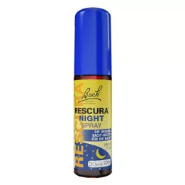 BACHBLÜTEN Original Rescura Night Spray avec alcool, 20 ml