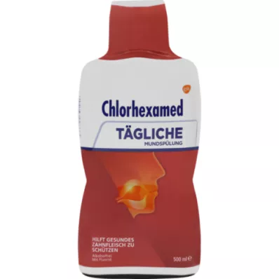 CHLORHEXAMED Bain de bouche quotidien 0,06%, 500 ml