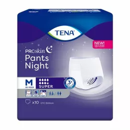 TENA PANTS Culotte night super M à usage unique, 10 pces
