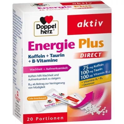 DOPPELHERZ Energie Plus DIRECT Pellets, 20 pcs