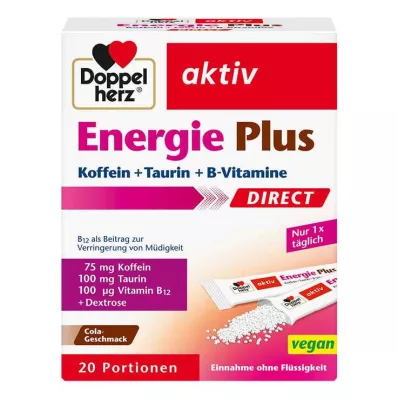 DOPPELHERZ Energie Plus DIRECT Pellets, 20 pcs