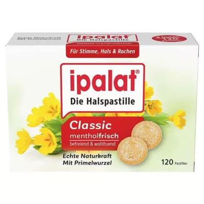 IPALAT Pastilles pour la gorge classic, 120 pces