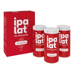 IPALAT Pastilles pour la gorge sans sucre, 120 pces