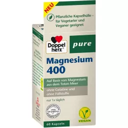 DOPPELHERZ Magnésium 400 pur en gélules, 60 gélules