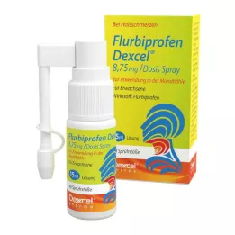 FLURBIPROFEN Dexcel 8,75 mg/dose.spray cavité buccale, 15 ml