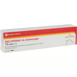 DICLOFENAC AL Gel analgésique 10 mg/g, 50 g