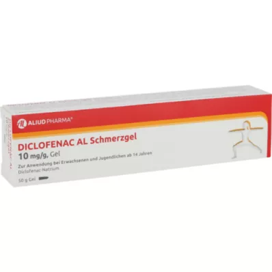 DICLOFENAC AL Gel analgésique 10 mg/g, 50 g