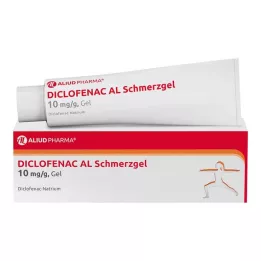 DICLOFENAC AL Gel analgésique 10 mg/g, 50 g