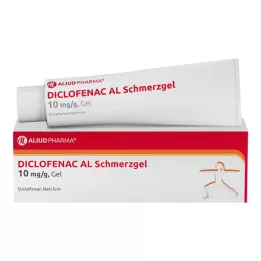 DICLOFENAC AL Gel analgésique 10 mg/g, 100 g