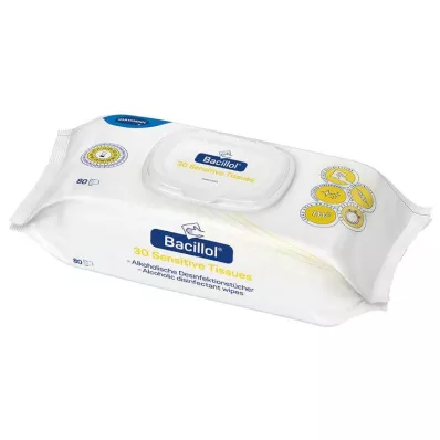 BACILLOL 30 lingettes sensibles Flow-Pack, 80 pièces