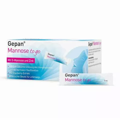 GEPAN Solution buvable de mannose à emporter, 14X5 ml