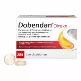 DOBENDAN Direkt Flurbiprofen 8,75 mg pastilles à sucer, 36 pces