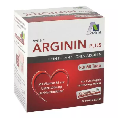 ARGININ PLUS Bâtonnets de vitamines B1+B6+B12+acide folique, 60X5.9 g