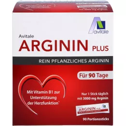 ARGININ PLUS Bâtonnets de vitamines B1+B6+B12+acide folique, 90X5.9 g
