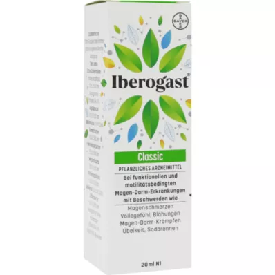 IBEROGAST Classic liquide pour voie orale, 20 ml