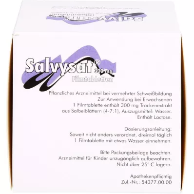 SALVYSAT 300 mg Comprimés pelliculés, 90 pièces
