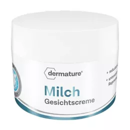 DERMATURE Crème pour le visage au lait, 50 ml
