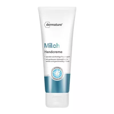 Crème pour les mains au lait dermatologique, 75 ml
