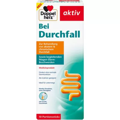 DOPPELHERZ En cas de diarrhée, bâtonnets liquides, 10 pc