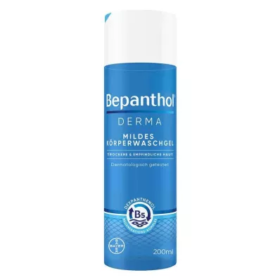 BEPANTHOL Gel nettoyant doux pour le corps Derma, 1X200 ml