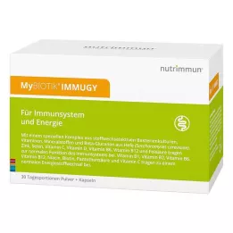 MYBIOTIK IMMUGY Emballage combiné 30x2 g+60 gélules, 1 P