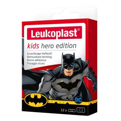 Leukoplast enfants bandes héros Batman mix, 12 pc