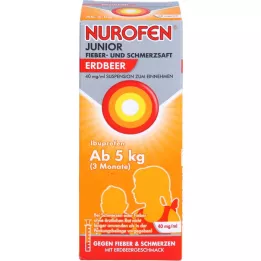 NUROFEN Junior jus de fièvre et antidouleur fraise.40 mg/ml, 100 ml