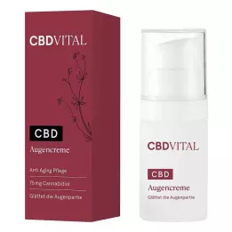 CBD VITAL Crème pour les yeux Premium, 15 ml