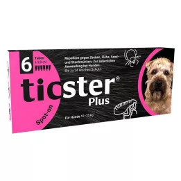 TICSTER Plus Spot-on Lait pour application cutanée pour chien 10-25kg, 6X3 ml