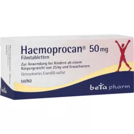 HAEMOPROCAN 50 mg Comprimés pelliculés, 50 pc