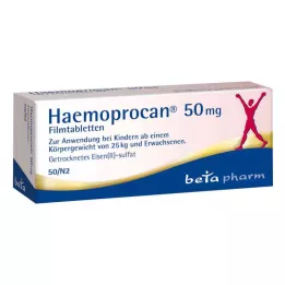 HAEMOPROCAN 50 mg Comprimés pelliculés, 50 pc