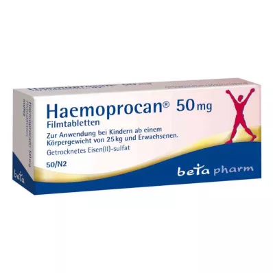 Hémoprocan 50 mg, comprimés pelliculés (50 pièces)