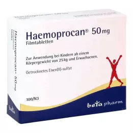HAEMOPROCAN 50 mg Comprimés pelliculés, 100 pc
