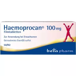 HAEMOPROCAN 100 mg Comprimés pelliculés, 50 pc