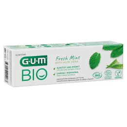 GUM Dentifrice bio fresh mint, 75 ml