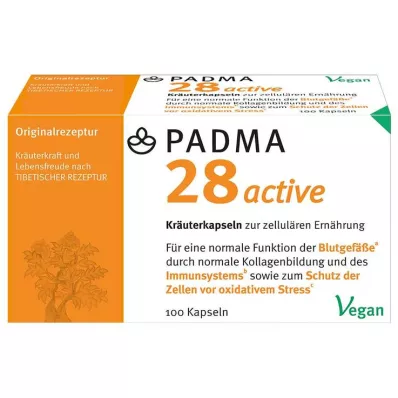 PADMA 28 active gélules, 100 pcs PADMA 28 active gélules, 100 pcs