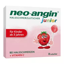 NEO-ANGIN Sucette pour le mal de gorge junior, 8 pcs