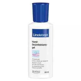 LINOLA Gel désinfectant pour les mains sept, 80 ml