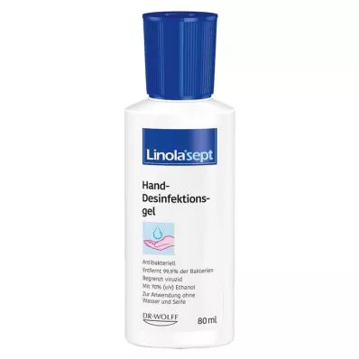 Gel désinfectant pour les mains Linola Sept, 80 ml