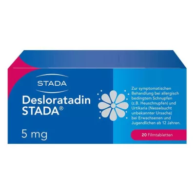 Desloratadine STADA® 5 mg comprimés pelliculés, 20 pc