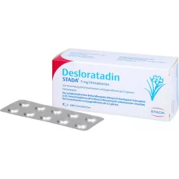 DESLORATADIN STADA 5 mg Comprimés pelliculés, 100 pcs