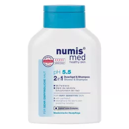 NUMIS gel douche med pH 5,5 2in1 &amp; shampooing, 200 ml